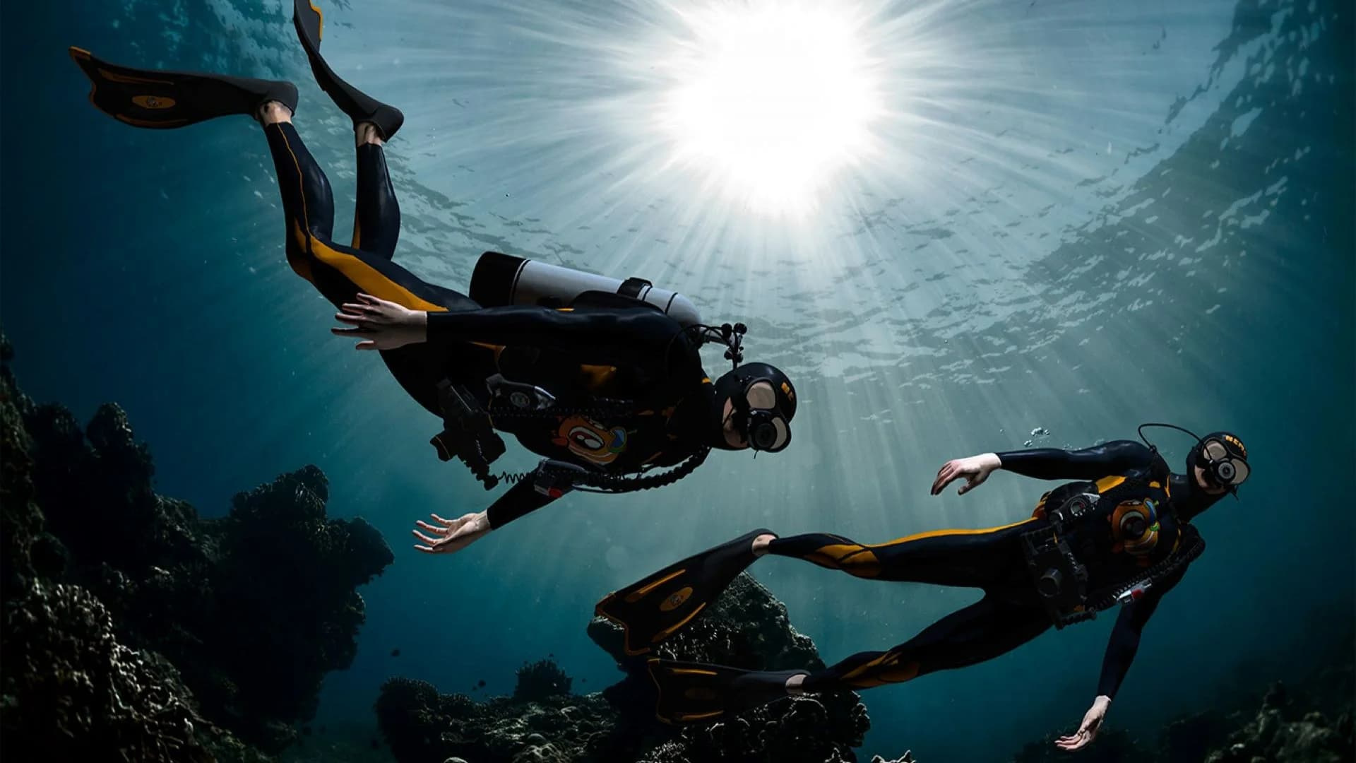 Shore Scuba Diving at North Bay, Port Blair